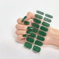 thumbnail image 1 of Vikakiooze 16 Small Nail Art Stickers Solid Color Glossy Nail Stickers, 1 of 5