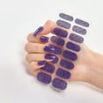 thumbnail image 1 of Mouliraty 16 Small Nail Art Stickers Solid Color Glossy Nail Stickers, 1 of 5
