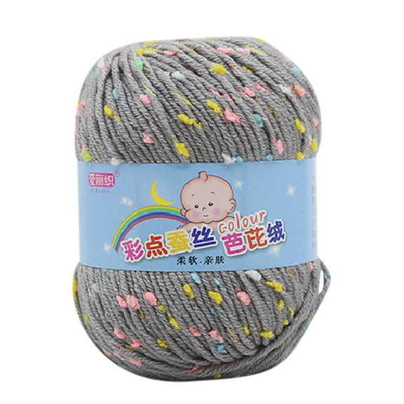 Mouliraty 50g Hand Knitting Knicker Yarn Crochet Soft Scarf Sweater Hat Knitwear Wool B