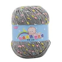 Mouliraty 50g Hand Knitting Knicker Yarn Crochet Soft Scarf Sweater Hat Knitwear Wool B