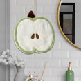 thumbnail image 1 of Mouliraty Apples Fruit Hand Towel Can Be Hung Without Shedding Super Absorbent Kitchen Supplies Children's Squares Towel Hand Towel, 1 of 6