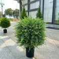 thumbnail image 1 of Vikakiooze Artificial Cedar Pruning Ball Tree 1pc, 1 of 8