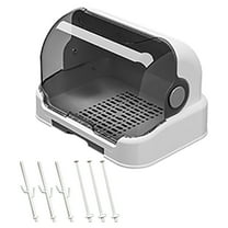 Mouliraty Baby Bottle Drying Rack Baby Bottle Organizer With Bottle Storage With Removable Drip Tray Nursing Baby Bottle Storage Countertop