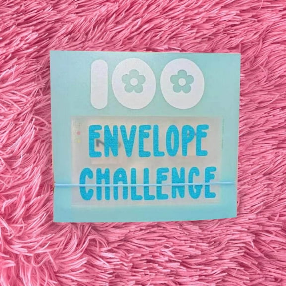 Mouliraty Binder Label 100Envelope Cash Stuffing Savings Binder