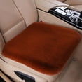 thumbnail image 1 of Mouliraty Car Seat Cushion Winter Plush Seat Cushion Cover Winter Warm Thickened Single Piece Pad General Purpose, 1 of 6
