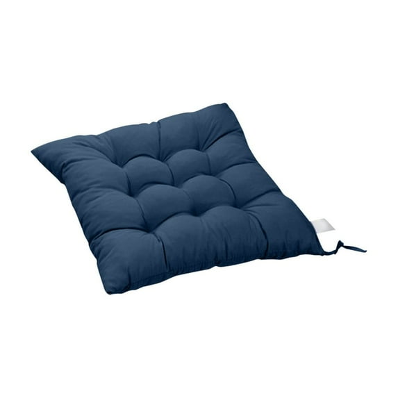 Mouliraty Chair Cushion,40*40cm,Round Cotton Upholstery Soft Padded Cushion Pad Office Home Or CarSeat Cushion,Navy