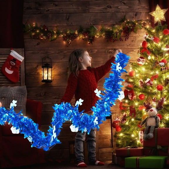 Mouliraty Christmas Birthday Wedding Party Decoration Supplies Colorful Pinstripe Ribbon Plastic Wool Pinstripe Pull Flower