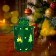 thumbnail image 1 of Vikakiooze Christmas Decorative Lantern Lights, Lanterns Candles LED Small Lanterns Christmas Decoration and Decoration Decorations, Green, 1 of 5