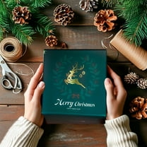 Mouliraty Christmas Box Packaging Box Candy Small Gift Packaging Box Christmas Holiday Gift Packaging Gift With Handbag