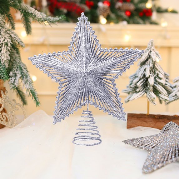 Mouliraty Christmas Tree Topper Christmas Light For Holiday Tree Decor Christmas Tree Top Christmas Tree Topper For Christmas Decoration