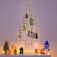 thumbnail image 1 of Mouliraty Christmas Tree Wall Decor, Christmas Tree Grids Frame Foldable Christmas Tree Punched Christmas Tree Home Iron Christmas Tree Wall Christmas Decoration, Gold, 1 of 6