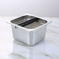 thumbnail image 1 of Mouliraty Coffee Gounds Box Stainless Steel Box Built-in Container for Coffee, 1 of 6