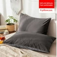 thumbnail image 1 of Mouliraty Cotton Pillow Protectors,29.1x18.9x0.8 in,Fiber Pillow Core Isolation Layer Pillow Yellowing Cover Hotel Protection Breathable Oil Proof Friendly Home,Cozy Bedding for Women,Men,Gray,2 Pcs, 1 of 6
