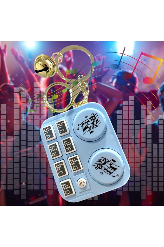 DJ Disc Player Keychain Mini Musical Instrument Car Keychain Bag Pendant Small Gift