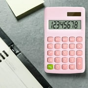 Mouliraty Desktop Tablet Calculator, Simple and Slim with 8 Digit Display, Clear and Easy to Remove Keys, Ideal for Office, School, Home and Business Use