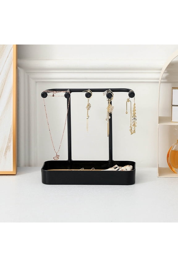 Mouliraty Detachable Desktop Jewelry Display Rack, Dressing Table Storage Box, Jewelry Tray, Hanging Bracelet Necklace Rack