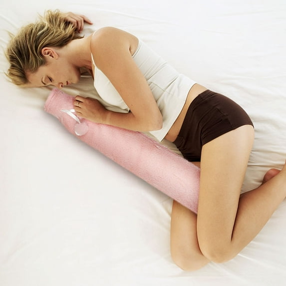 Mouliraty Extended Hot Water Bag Filled With Water, Large Warm Foot Quilt, Long Long Strip Warm Water Bag