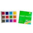 thumbnail image 1 of Mouliraty Funny Finger Painting Kit 12 Color Washable Finger Paint Set With Book For Kids DIY Crafts Finger Paint Sets For Children's Day Christmas Art Painting Supplie, 1 of 9