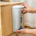 thumbnail image 1 of Mouliraty Garbage Bag Storage Box Home Kitchen Bathroom Wall Hanging Plastic Storing Rack, 1 of 1