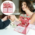 thumbnail image 1 of Mouliraty Happy Valentine's Day Card, 3D Pop Up Valentine Cards, Handwritten Box Paper Carving Originality Festival Gift, for Women, Her, Wife, Girlfriend, Mom, Him, 1 of 9