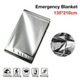 thumbnail image 1 of Mouliraty Home Spare First Aid Insulation Blanket Sunscreen Lifesaving Emergency Blanket 1PC, 1 of 4