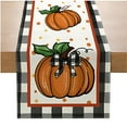 thumbnail image 1 of Mouliraty Hot Selling Thanksgiving Pumpkin Table Flag Living Room Table Decoration Linen Material Table Flag, 1 of 6
