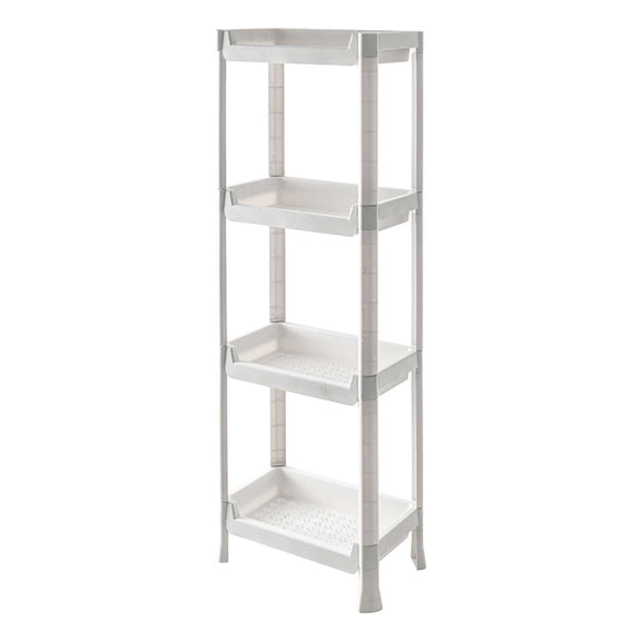 Vikakiooze Kitchen Rack Floor-standing Multi-layer Storage Rack Bathroom Mobile Vegetable Cosmetics Storage Rack