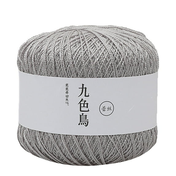 Mouliraty Lace Thread Diy Woven Fine Cotton Thread Crochet Yarn 8th
