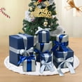 thumbnail image 1 of Vikakiooze Matte Christmas Decorations Gifts Box Christmas Under Tree Decorations Set of 7, 1 of 6