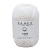 Vikakiooze Milk 4 Strands Baby Line Diy Doll Thread Crochet Baby Wool