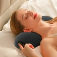 thumbnail image 1 of Vikakiooze Neck And Shoulder Relaxer Portable Cervical Traction Device Neck Stretcher With Graphene Heating Pad Neck Corrector Chiropractic Pillow For Headache, 1 of 5