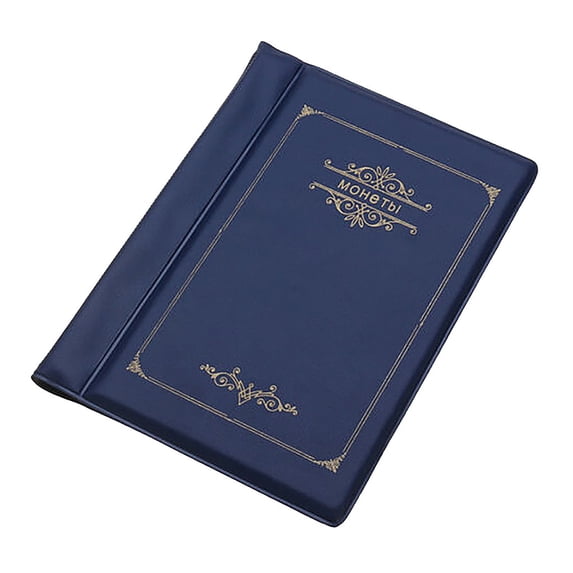 Vikakiooze New Collecting 120 Pockets World Coin Collection Storage Money Album Book