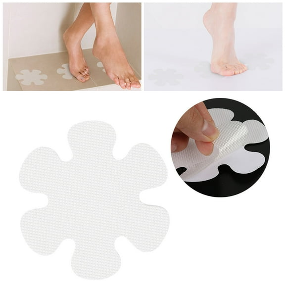 Mouliraty Non-Slip Bathtub Stickers Bathroom Tubs Showers Treads Adhesive Decals