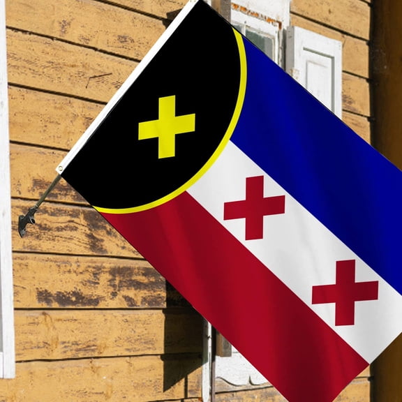 Mouliraty Outdoor Banner Flag Fade Outside Garden Flag Home Decor 60x90cm