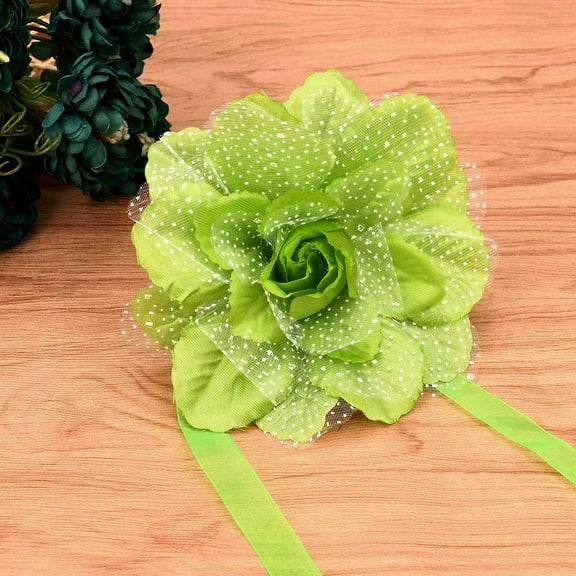 Mouliraty Peony Flower Curtain Clip-on Tie Backs Holdback Tieback Panel