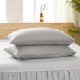 thumbnail image 1 of Mouliraty Pillow Cases, 18x30 Inches, with Open End Design Soft Brushed Microfiber Fabric Shrinkage And Fade Resistants, Gray, 1 of 5