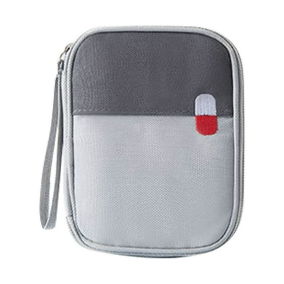 Mouliraty Portable First Aid Kit, Travel Storage Bag, With Mini MedicalS Supplies Bag, Suitable For Family Outdoor Hiking,, Office And Workplace
