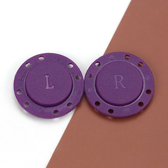 Mouliraty Round Magnetic Suction Button Clothes Concealed Button Sweater Magnet Button Coat Cardigan Snap Button