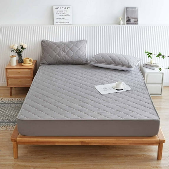 Mouliraty Sheet Protectors Mattress Protectors Bedding Cotton Bedspreads Hats Mattress Protectors Fitted Bed Sheet