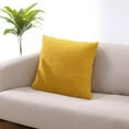 thumbnail image 1 of Mouliraty Solid Color Woven Knitted Pillow, 1 of 5