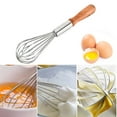 thumbnail image 1 of Vikakiooze Stainless Steel Hand Whisk Milk Beater Kitchen Cooking Tool, 1 of 5