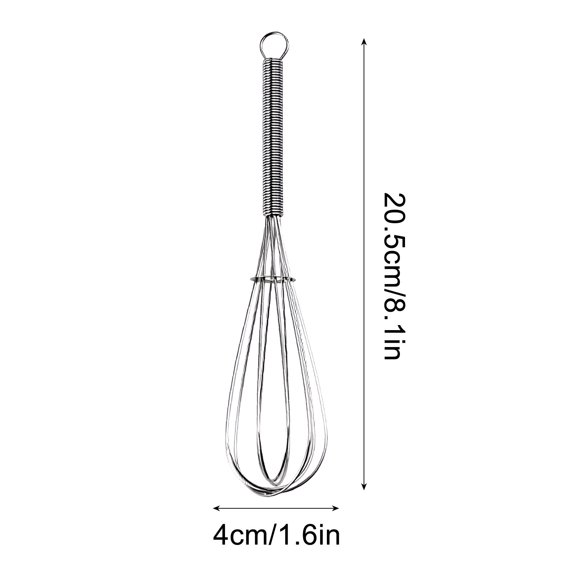 Vikakiooze Stainless Steel Iron Shaker For Eggs Beaters Multifunctional Tool For Mixing Mixers Used For Cooking Household Eggs And Milk In The Kitchen