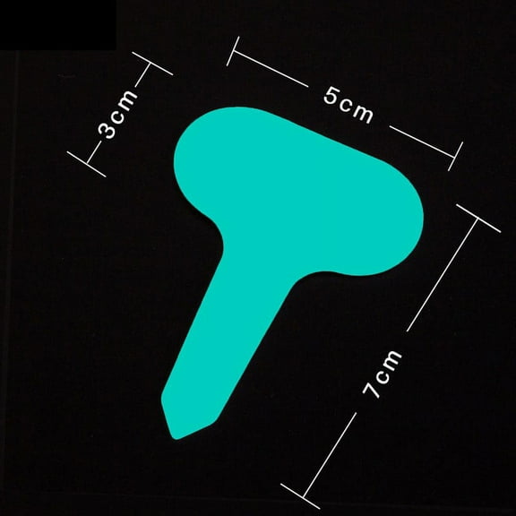 Mouliraty T-Type Labels Plastic Tags Nursery Garden Labels