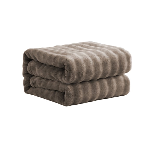 Mouliraty Thick Plush Faux Rabbit Fur Sofa Slipcovers, 47.2x27.5 in Sofa Cushions for Fall and Winter Thickened Sofa Cushions Warm Cozy Sofa Cover Puffy Throw Blanket Cover for Couch Sofa Bed, Gray