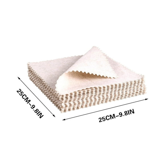 Mouliraty Thickened Cleaning Cloth Microfiber Instant Polishing Household Cleaning Cloth Glass Mirrors Car