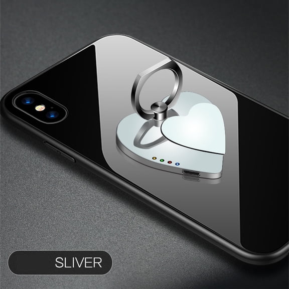Mouliraty USB Lighter, Heart-Shaped Phone RingLighter,-Purpose Mobile Phone Lighter