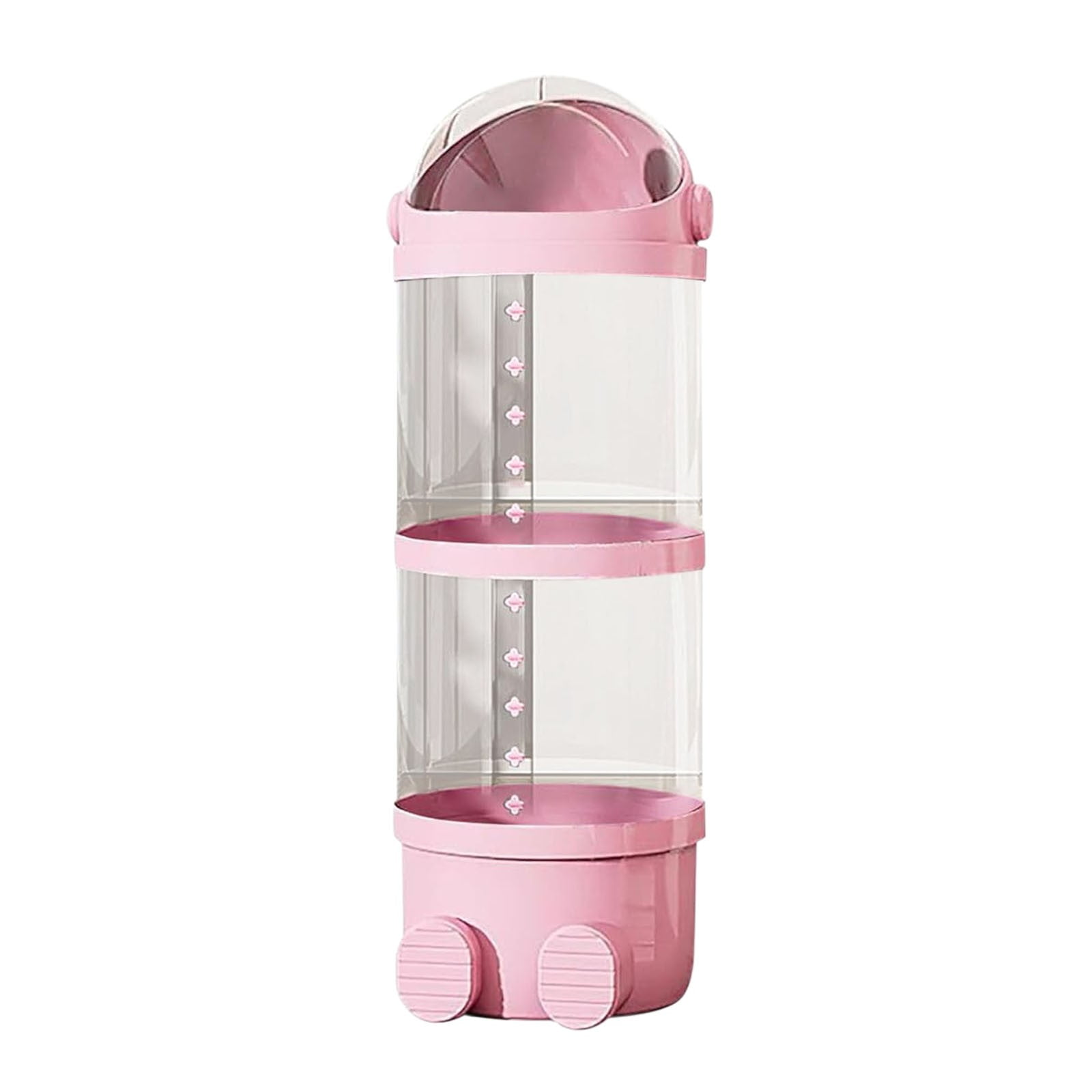 Vikakiooze Vertical Toy Storage Tube Stuffed Animals Storage Tube Plushies Storage Stuffed Animals Organizer Tube Pet Transparent Bucket For Kids Toy OrganizerLarge Toy