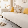 thumbnail image 1 of Mouliraty Waterproof Sofa Covers, 27.6x19.7in Urine Proof Sofa Cover Cloth for All Seasons Non Slipss and Dirt Proof Cushion Sofa Cover Cats Claw Proof and Non Stick Hair Sofa Cushion, Beige, 1 of 6
