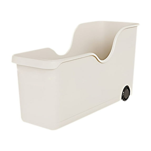 Mouliraty Wheeled Kitchen Storage Box Cabinet Cookware Storage Rack Seasoning Tank Storage And Organization Cabinet Storage Box