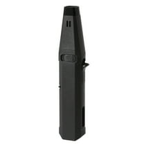 Mouliraty Windproof Straight Torch Blue Flame Lighter Butane Torch Turbine Torcher Inflatable Gas Windproof Lighter Refillable Butane Lighter For Outdoor BBQ Baking